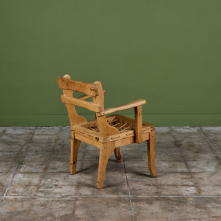 "Sportstugemöbler "Woven Seat Armchair
