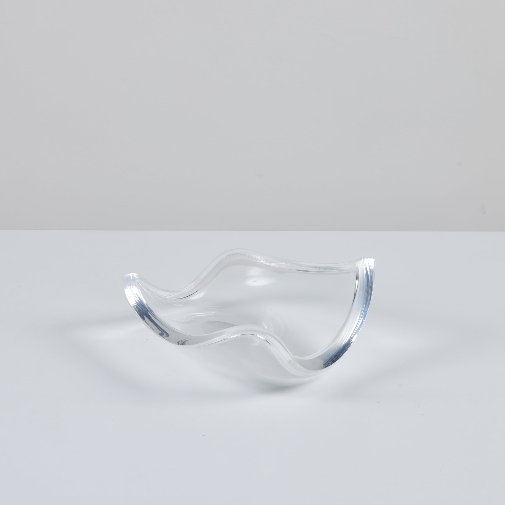 Wide Lucite Bowl by Ritts Co.