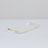 Rectangular Lucite Tray by Ritts Co.