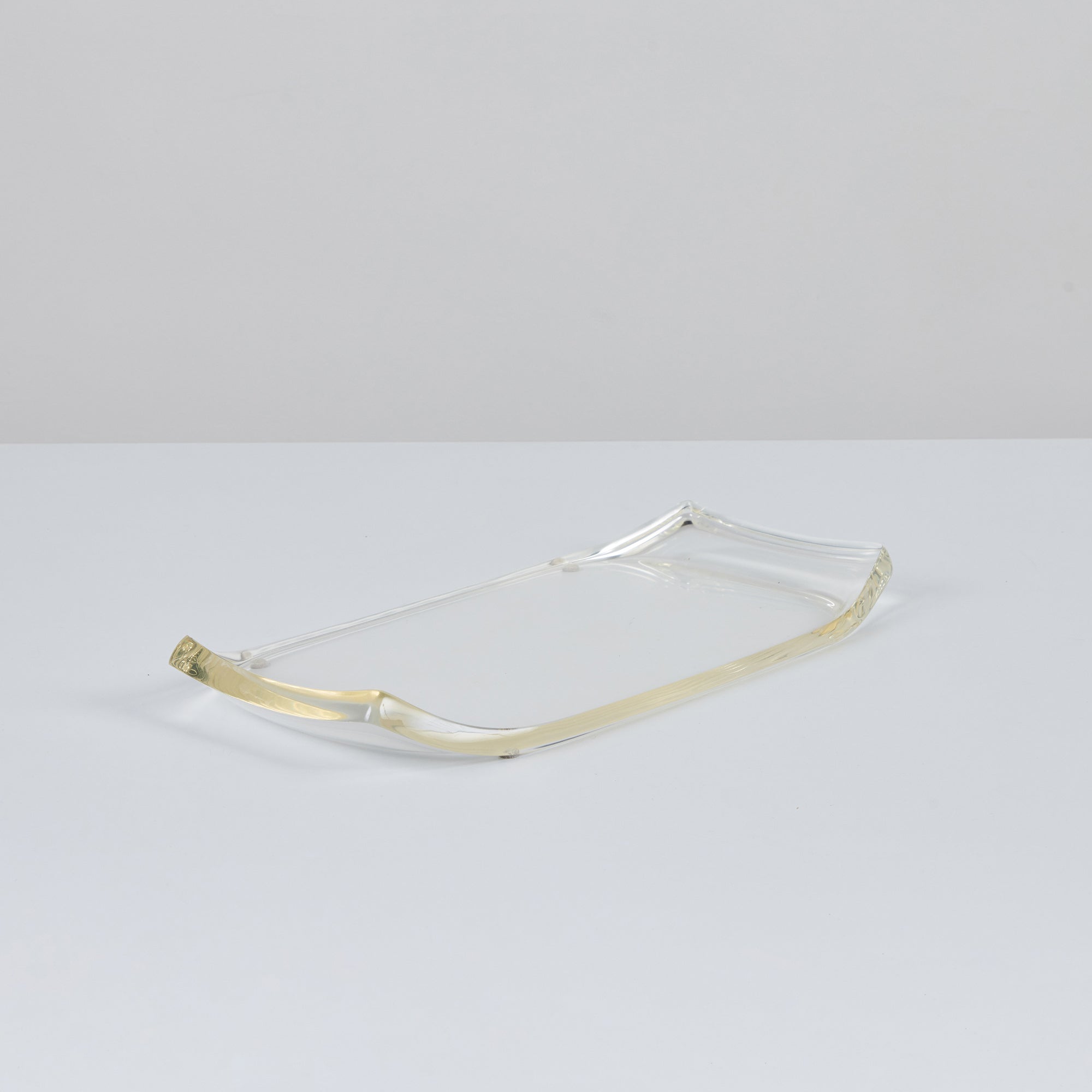 Rectangular Lucite Tray by Ritts Co.