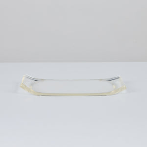 Rectangular Lucite Tray by Ritts Co.