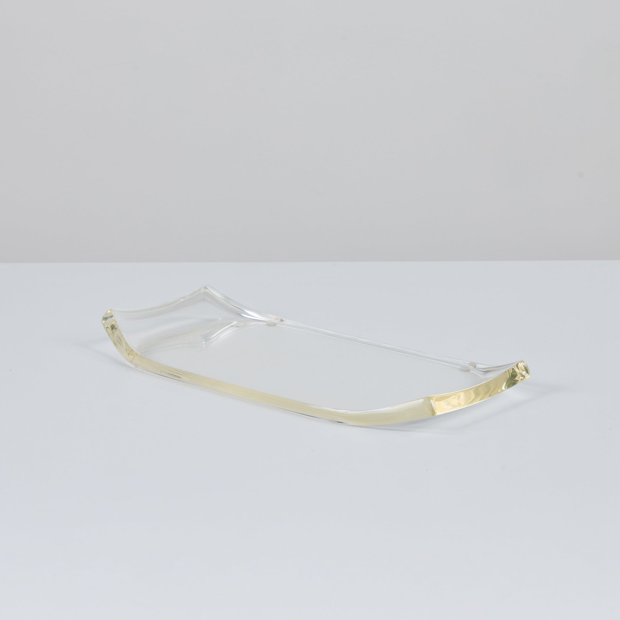 Rectangular Lucite Tray by Ritts Co.