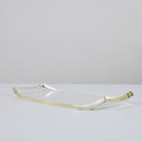 Rectangular Lucite Tray by Ritts Co.