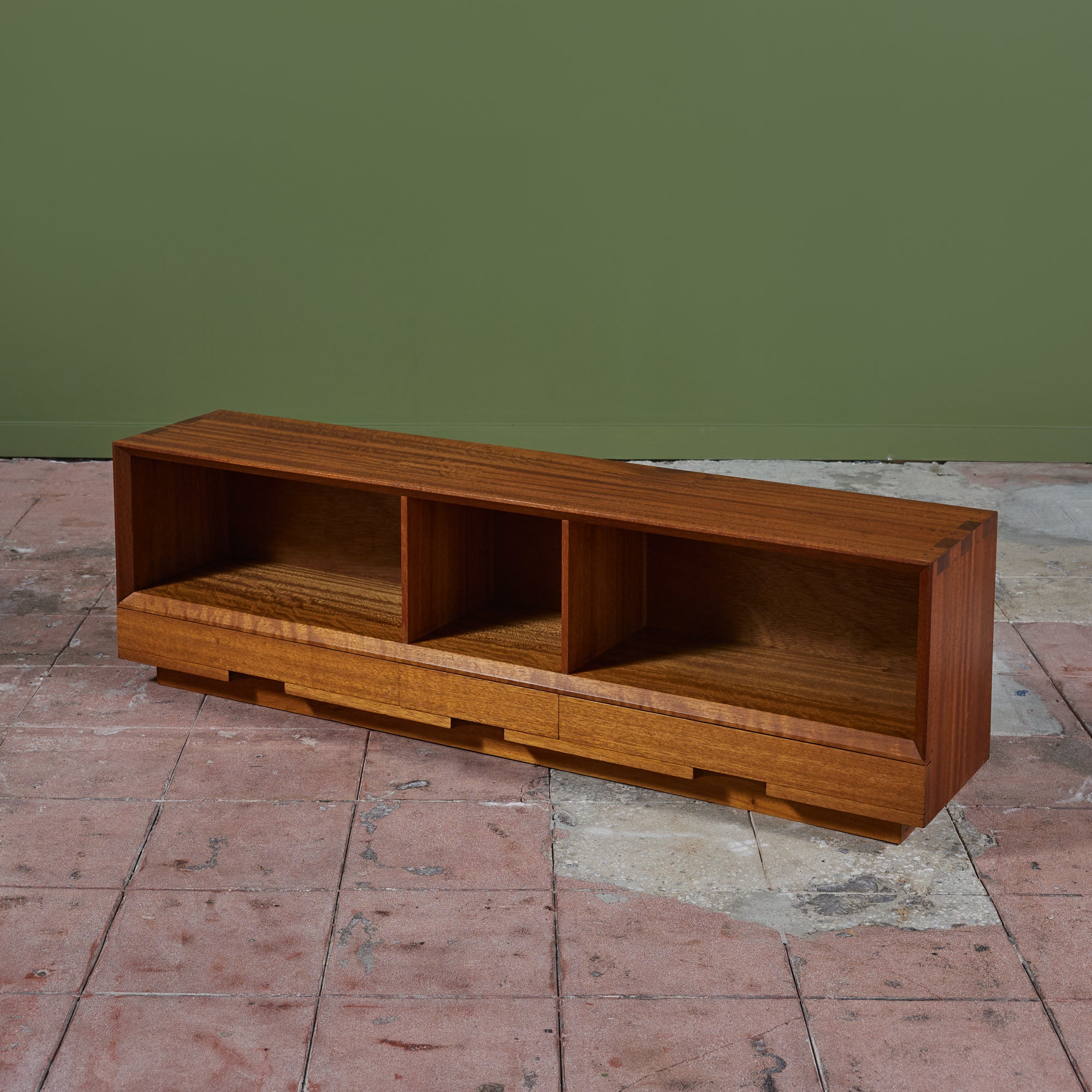 Mahogany Console by Michael van Beuren