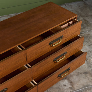 Heritage-Henredon Six Drawer Mahogany Dresser