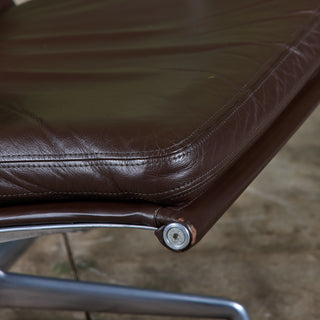 Eames Soft Pad Management Lounge Chair and Ottoman for Herman Miller