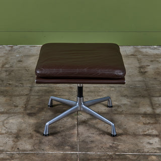 Eames Soft Pad Management Lounge Chair and Ottoman for Herman Miller