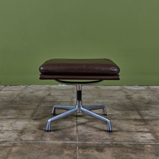 Eames Soft Pad Management Lounge Chair and Ottoman for Herman Miller