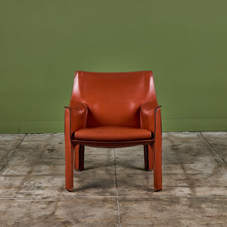 Mario Bellini Red Cab Lounge Chair for Cassina