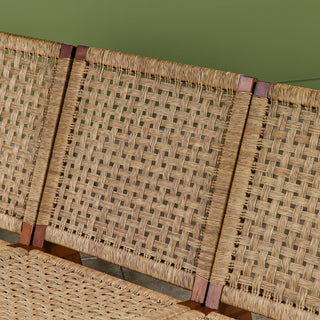 Michael Van Beuren Three Seater Woven Sofa