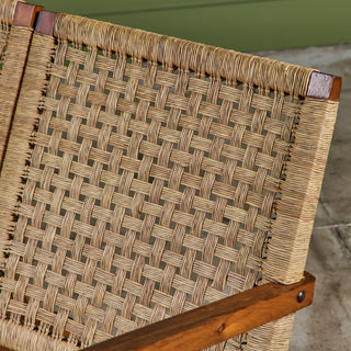 Michael Van Beuren Three Seater Woven Sofa