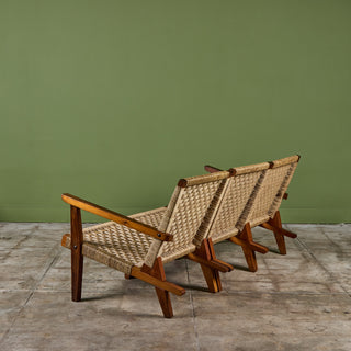 Michael Van Beuren Three Seater Woven Sofa