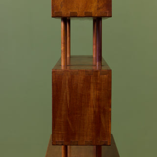 Michael van Beuren Double Sided Rattan Bookshelf