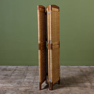Michael Van Beuren Woven Room Divider