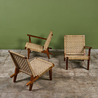 Michael Van Beuren Three Seater Woven Sofa