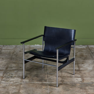 Charles Pollock Model 657 Sling Chair for Knoll