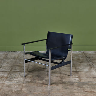 Charles Pollock Model 657 Sling Chair for Knoll