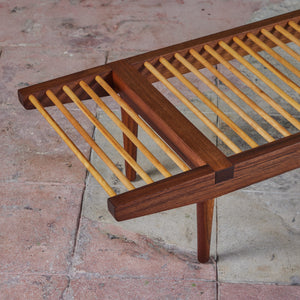 Milo Baughman Dowel Bench for Glenn of California