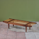 Milo Baughman Dowel Bench for Glenn of California