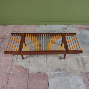 Milo Baughman Dowel Bench for Glenn of California