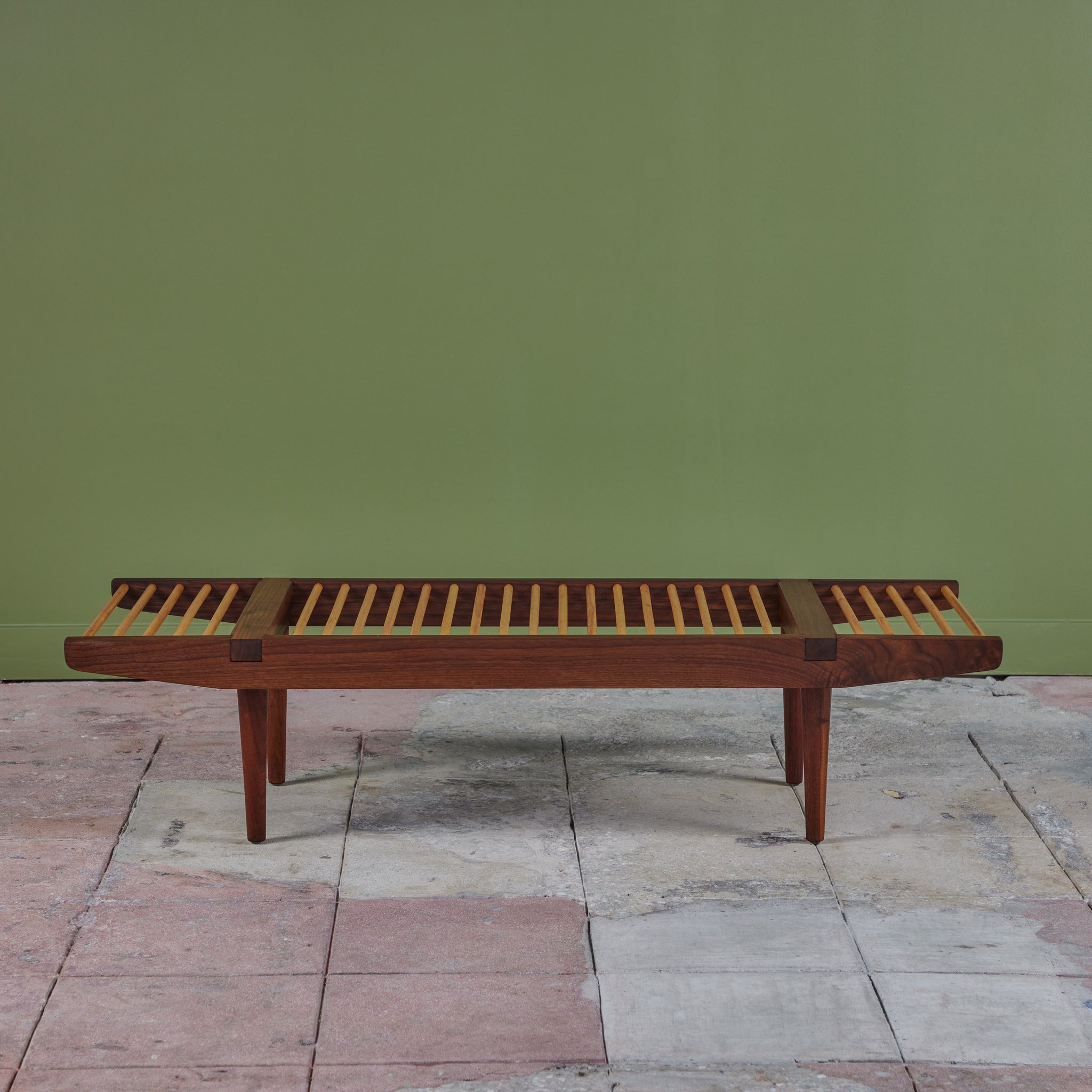 Milo Baughman Dowel Bench for Glenn of California