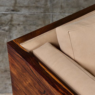Milo Baughman Rosewood Case Sofa for Thayer Coggin