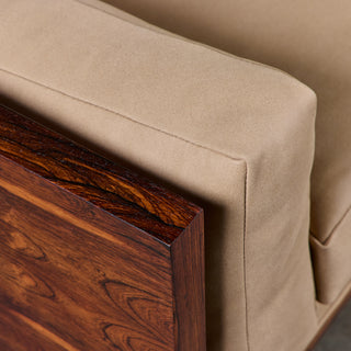 Milo Baughman Rosewood Case Sofa for Thayer Coggin