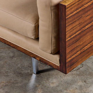 Milo Baughman Rosewood Case Sofa for Thayer Coggin