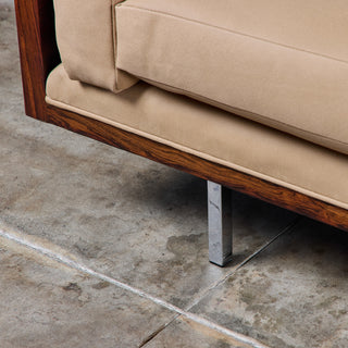 Milo Baughman Rosewood Case Sofa for Thayer Coggin