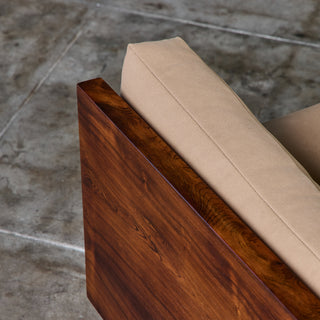 Milo Baughman Rosewood Case Sofa for Thayer Coggin