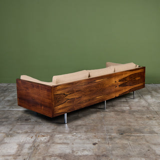 Milo Baughman Rosewood Case Sofa for Thayer Coggin