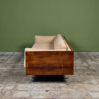 Milo Baughman Rosewood Case Sofa for Thayer Coggin