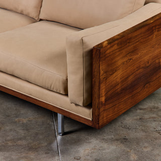 Milo Baughman Rosewood Case Sofa for Thayer Coggin