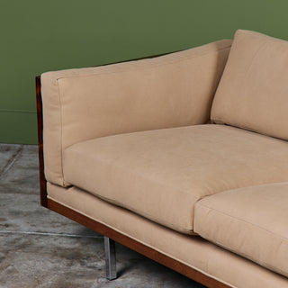 Milo Baughman Rosewood Case Sofa for Thayer Coggin