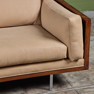 Milo Baughman Rosewood Case Sofa for Thayer Coggin