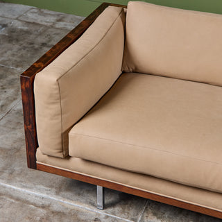 Milo Baughman Rosewood Case Sofa for Thayer Coggin