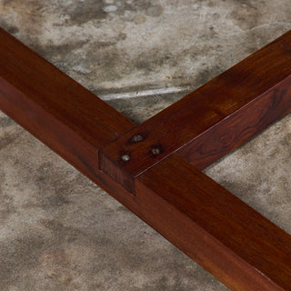 Teak Dining Table with Extended Legs by Mini Boga for Taaru