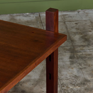 Teak Dining Table with Extended Legs by Mini Boga for Taaru