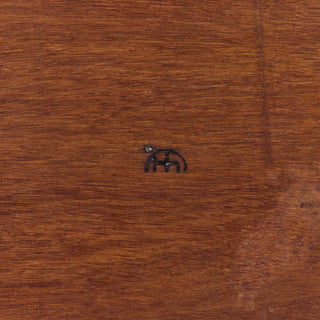 Teak Dining Table with Extended Legs by Mini Boga for Taaru