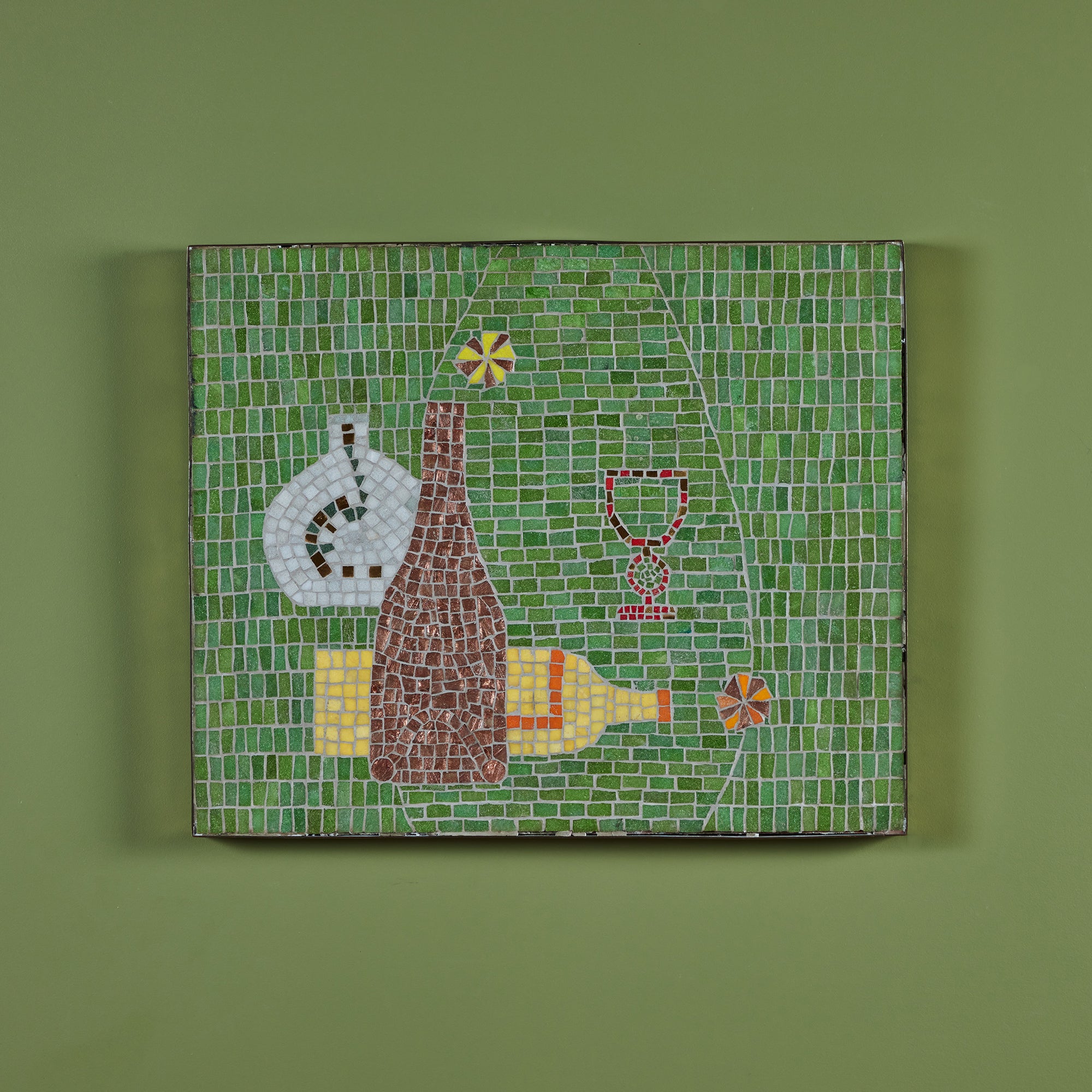 ON HOLD ** Mosaic Tile Wall Art