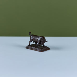 Bronze Bull Sculpture