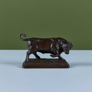 Bronze Bull Sculpture