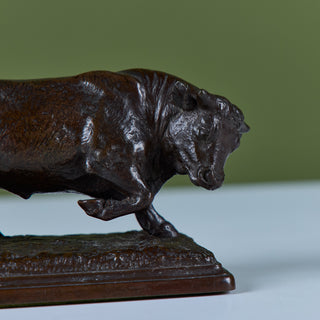 Bronze Bull Sculpture