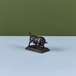 Bronze Bull Sculpture
