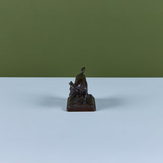 Bronze Bull Sculpture