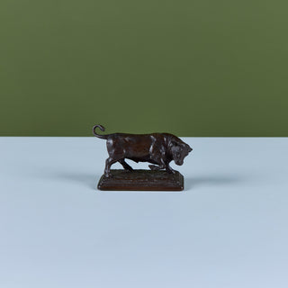 Bronze Bull Sculpture