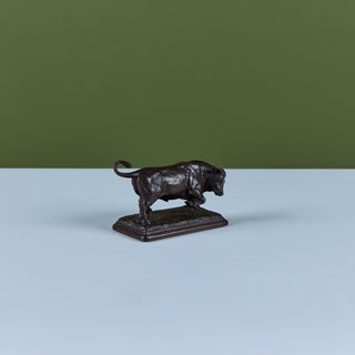 Bronze Bull Sculpture