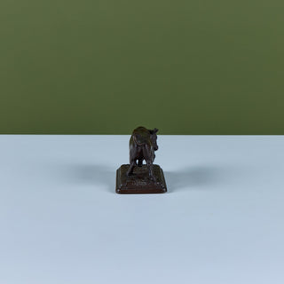 Bronze Bull Sculpture