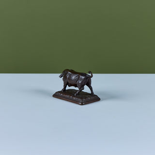 Bronze Bull Sculpture