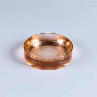 Murano Rose Glass Ashtray
